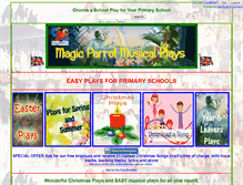 Tablet Screenshot of magicparrot.com